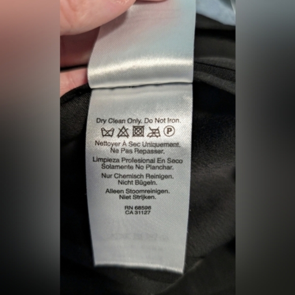 DKNY Black Draped Blazer - Picture 8 of 9